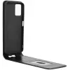 Phonesta Leder Vertical Flip Book Wallet Klapphülle für Motorola Moto G45 / Moto G34 - Schwarz