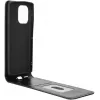 Phonesta Leder Vertical Flip Book Wallet Klapphülle für Motorola Edge 50 Pro - Schwarz 3