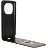 Phonesta Leder Vertical Flip Book Wallet Klapphülle für Xiaomi Redmi Note 14 Pro 5G/14 Pro Plus / Xiaomi Poco X7 - Schwarz 2