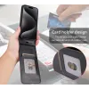 Phonesta Leder Vertical Flip Book Wallet Klapphülle für HONOR 200 Lite - Schwarz 7