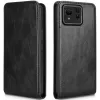 Phonesta Leder Vertical Flip Book Wallet Klapphülle für Asus Zenfone 11 Ultra - Schwarz 0