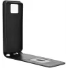 Phonesta Leder Vertical Flip Book Wallet Klapphülle für Asus Zenfone 11 Ultra - Schwarz 2