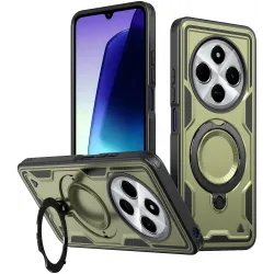 Phonesta MagLock Armor Back Cover Hülle Ring und MagSafe für Xiaomi Redmi 14C / Xiaomi Poco C75 - Grün
