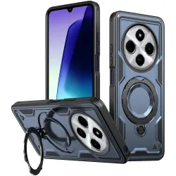 Phonesta MagLock Armor Back Cover Hülle Ring und MagSafe für Xiaomi Redmi 14C / Xiaomi Poco C75 - Dunkelblau