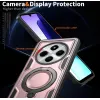 Phonesta MagLock Armor Back Cover Hülle Ring und MagSafe für Xiaomi Redmi 14C / Xiaomi Poco C75 - Roségold 5