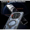 Phonesta MagLock Armor Back Cover Hülle Ring und MagSafe für Xiaomi Redmi Note 14 Pro 4G/5G/14 Pro Plus / Xiaomi Poco X7 - Dunkelblau 5