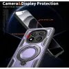 Phonesta MagLock Armor Back Cover Hülle Ring und MagSafe für Xiaomi Redmi Note 14 Pro 4G/5G/14 Pro Plus / Xiaomi Poco X7 - Lila 5