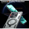Phonesta MagLock Armor Back Cover Hülle Ring und MagSafe für Xiaomi Redmi Note 14 5G - Grau 5