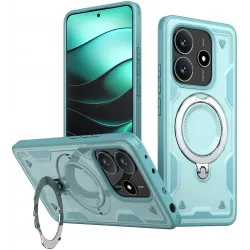 Phonesta MagLock Armor Back Cover Hülle Ring und MagSafe für Xiaomi Redmi Note 14 5G - Hellblau