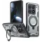 Phonesta MagLock Armor Back Cover Hülle Ring und MagSafe für Xiaomi 14T - Grau