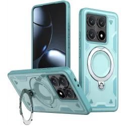 Phonesta MagLock Armor Back Cover Hülle Ring und MagSafe für Xiaomi 14T - Hellblau