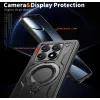 Phonesta MagLock Armor Back Cover Hülle Ring und MagSafe für Xiaomi 14T - Schwarz 6