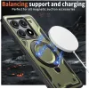Phonesta MagLock Armor Back Cover Hülle Ring und MagSafe für Xiaomi 14T Pro - Grün 3