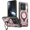 Phonesta MagLock Armor Back Cover Hülle Ring und MagSafe für Xiaomi 14T Pro - Roségold