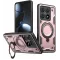 Phonesta MagLock Armor Back Cover Hülle Ring und MagSafe für Xiaomi 14T Pro - Roségold