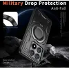Phonesta MagLock Armor Back Cover Hülle Ring und MagSafe für Xiaomi 14T Pro - Schwarz 4