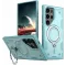 Phonesta MagLock Armor Back Cover Hülle Ring und MagSafe für Samsung Galaxy S25 Ultra - Hellblau