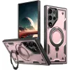 Phonesta MagLock Armor Back Cover Hülle Ring und MagSafe für Samsung Galaxy S25 Ultra - Roségold
