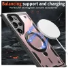 Phonesta MagLock Armor Back Cover Hülle Ring und MagSafe für Samsung Galaxy S25 Ultra - Roségold 3