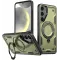 Phonesta MagLock Armor Back Cover Hülle Ring und MagSafe für Samsung Galaxy S25/S24 - Grün