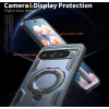 Phonesta MagLock Armor Back Cover Hülle Ring und MagSafe für Google Pixel 9 Pro XL - Dunkelblau 6
