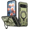 Phonesta MagLock Armor Back Cover Hülle Ring und MagSafe für Google Pixel 9 / 9 Pro - Grün