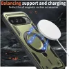 Phonesta MagLock Armor Back Cover Hülle Ring und MagSafe für Google Pixel 9 / 9 Pro - Grün 3