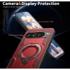 Phonesta MagLock Armor Back Cover Hülle Ring und MagSafe für Google Pixel 9 / 9 Pro - Rot 6