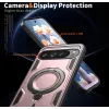 Phonesta MagLock Armor Back Cover Hülle Ring und MagSafe für Google Pixel 9 / 9 Pro - Roségold 6