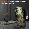 Phonesta MagLock Armor Back Cover Hülle Ring und MagSafe für Samsung Galaxy A16 - Grün 2