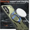 Phonesta MagLock Armor Back Cover Hülle Ring und MagSafe für Samsung Galaxy A16 - Grün 3
