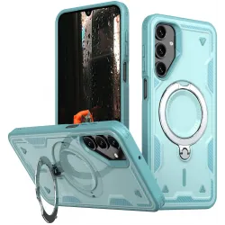 Phonesta MagLock Armor Back Cover Hülle Ring und MagSafe für Samsung Galaxy A16 - Hellblau