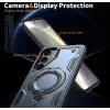 Phonesta MagLock Armor Back Cover Hülle Ring und MagSafe für Samsung Galaxy S24 FE - Dunkelblau 6