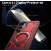 Phonesta MagLock Armor Back Cover Hülle Ring und MagSafe für Samsung Galaxy S24 FE - Rot 6