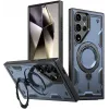 Phonesta MagLock Armor Back Cover Hülle Ring und MagSafe für Samsung Galaxy S24 Ultra - Dunkelblau