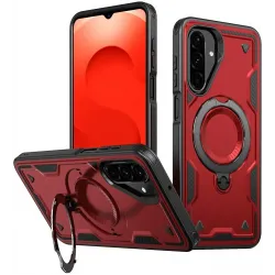 Phonesta MagLock Armor Back Cover Hülle Ring und MagSafe für Samsung Galaxy A26 - Rot