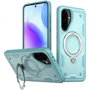 Phonesta MagLock Armor Back Cover Hülle Ring und MagSafe für Samsung Galaxy A36/A56 - Hellblau