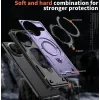 Phonesta MagLock Armor Back Cover Hülle Ring und MagSafe für Xiaomi Poco F7 Pro/F7 Ultra - Lila 5
