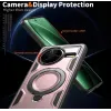 Phonesta MagLock Armor Back Cover Hülle Ring und MagSafe für Xiaomi Poco F7 Pro/F7 Ultra - Roségold 6