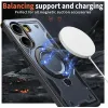 Phonesta MagLock Armor Back Cover Hülle Ring und MagSafe für Xiaomi Poco X7 Pro - Dunkelblau 2