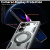 Phonesta MagLock Armor Back Cover Hülle Ring und MagSafe für Xiaomi Poco X7 Pro - Grau 6