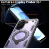 Phonesta MagLock Armor Back Cover Hülle Ring und MagSafe für Xiaomi Redmi A5 171.7mm - Lila 5