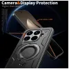 Phonesta MagLock Armor Back Cover Hülle Ring und MagSafe für Xiaomi 15T Pro - Schwarz 5