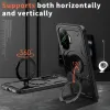 Phonesta MagLock Armor Back Cover Hülle Ring und MagSafe für Xiaomi Poco F7 - Schwarz 1