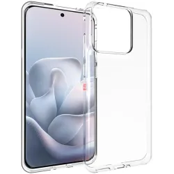 Phonesta Pure Clear Silikon Back Cover Hülle für Motorola Edge 70 Fusion - Transparent