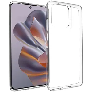 Phonesta Pure Clear Silikon Back Cover Hülle für Motorola Edge 60 Neo/Edge 50 Neo / ThinkPhone 25 - Transparent