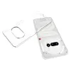 Phonesta Pure Clear Silikon Back Cover Hülle für Nothing Phone (3a) - Transparent 1