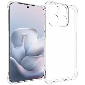 Phonesta Pure Shockproof Silikon Back Cover Hülle für Motorola Edge 70 Fusion - Transparent