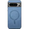 Phonesta Retro Vegan Leder MagSafe Back Cover Hülle für Google Pixel 9 Pro XL - Blau 3