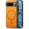 Phonesta Retro Vegan Leder MagSafe Back Cover Hülle für Google Pixel 9 Pro XL - Orange